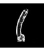 Dark Crystal Prachtige Dark Crystal Clear Dildo 37,5 cm – Slank en Veilig Genot