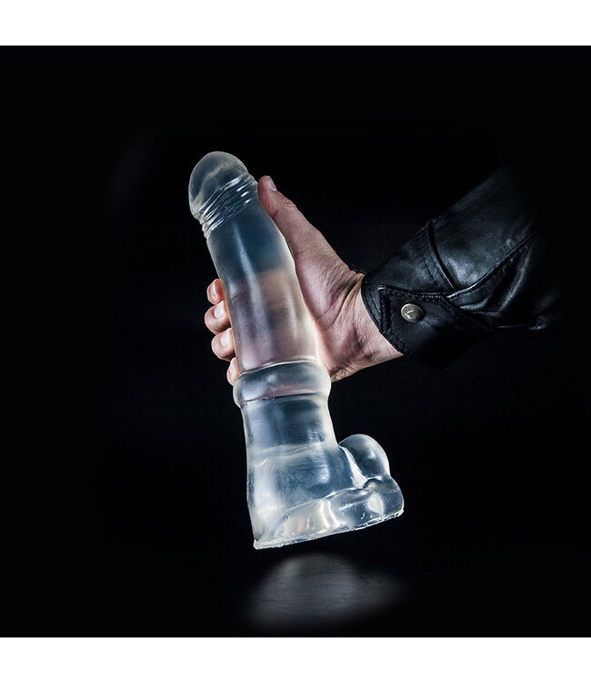 Dark Crystal Transparante Dark Crystal Dildo 30,5 cm | Comfortabel & Veilig met Extra Rek