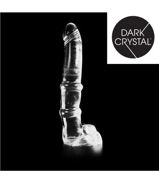 Dark Crystal Verleidelijke Dark Crystal Dildo 36,5 cm – Veilig, Rekbaar & Makkelijk Schoon te Maken