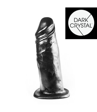 Dark Crystal Zwarte Dark Crystal Dildo 85 mm - 25 cm voor Intense en Veilige Plezier