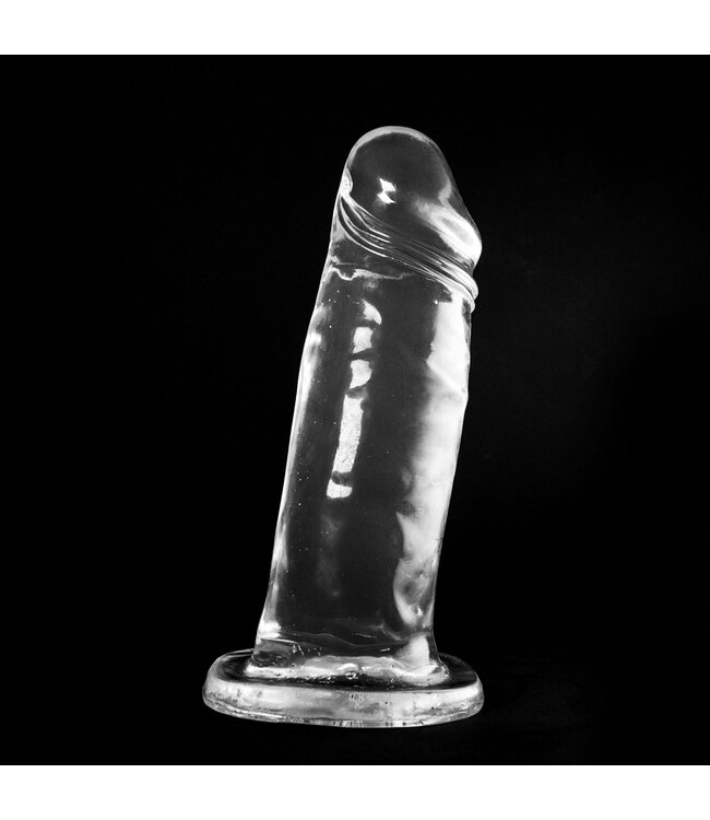 Dark Crystal Dark Crystal Clear Dildo 25cm - Safe, Realistic Pleasure with Ridges