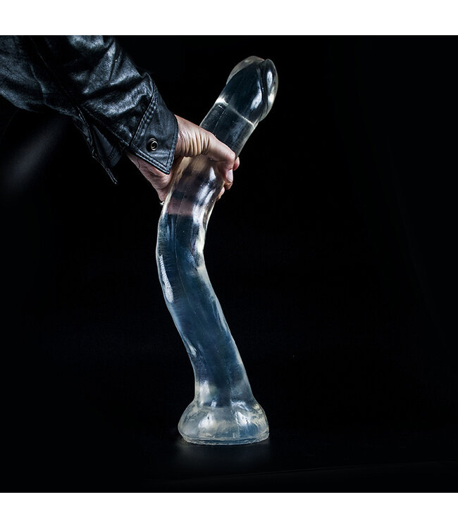 Dark Crystal Dark Crystal Clear 36 Fistfuck 53 cm – Ergonomische & Veilige Buttplug