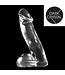 Dark Crystal Transparante Medium Buttplug 38 cm – Veilig, Comfortabel en Eenvoudig te Reinigen