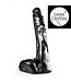Dark Crystal Dark Crystal Dildo Zwart 46 cm – Realistisch Speeltje met Levensechte Details