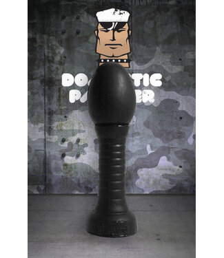 Domestic Partner Turbo Prop Black 17 cm – Weicher Dildo für intensive Empfindungen