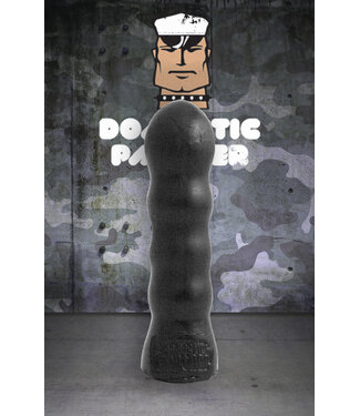 Domestic Partner Bum Bullet Black 12cm - Medium Comfortable Odourless Anal Plug