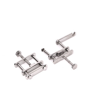 Eros Deluxe Square Nipple Clamps for Adjustable Stimulation & Comfort