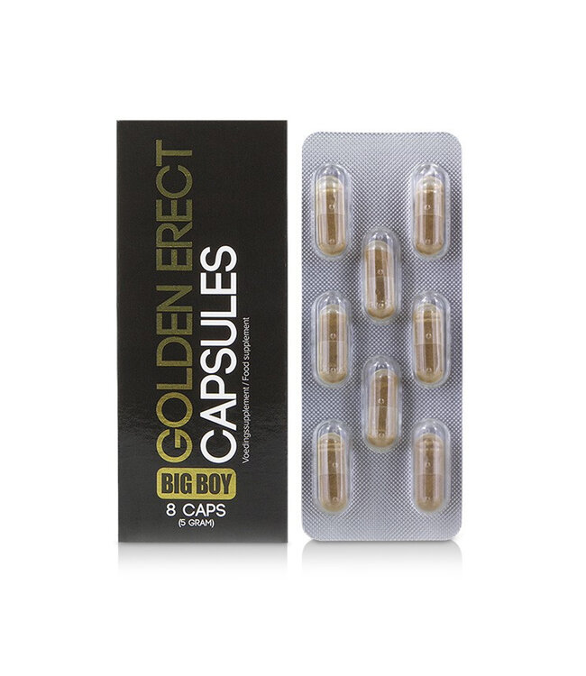 Eros Big Boy Golden Erect - Natural Erection Booster for Performance & Stamina
