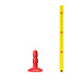 HUNG System Tools Hung System Red Suction Cup Plug 85g - Safe & Comfortable Pleasure