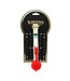 Kiotos BDSM Zomer Luxe Ball Gag: Stijlvolle Elegantie met Rood Siliconen Bal & Gouden Accenten