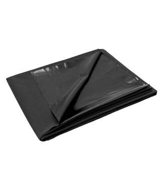 Kiotos BDSM Thin Black PVC Bed Cover 220x130 cm | Water-Repellent & Durable