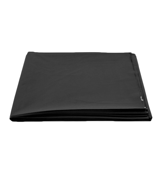 Kiotos BDSM Ultradunne Zwarte PVC Bedhoes 220x130 cm | Perfecte Vocht- en Vlekkenshield