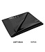 Kiotos BDSM Thin Black PVC Bed Cover 220x130 cm | Water-Repellent & Durable