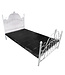 Kiotos BDSM Ultradunne Zwarte PVC Bedhoes 220x130 cm | Perfecte Vocht- en Vlekkenshield