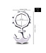 Kiotos BDSM Stylish Adjustable Stainless Steel Anchor Nipple Clamps for All Levels