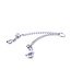 Kiotos BDSM Durable 53 cm Stainless Steel Coupling Chain with Strong Connectors