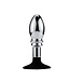 Kiotos BDSM One Ball Anale Plug met Geribbelde Randen en Zuignap - 12 cm Genot