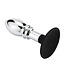 Kiotos BDSM One Ball Anale Plug met Geribbelde Randen en Zuignap - 12 cm Genot