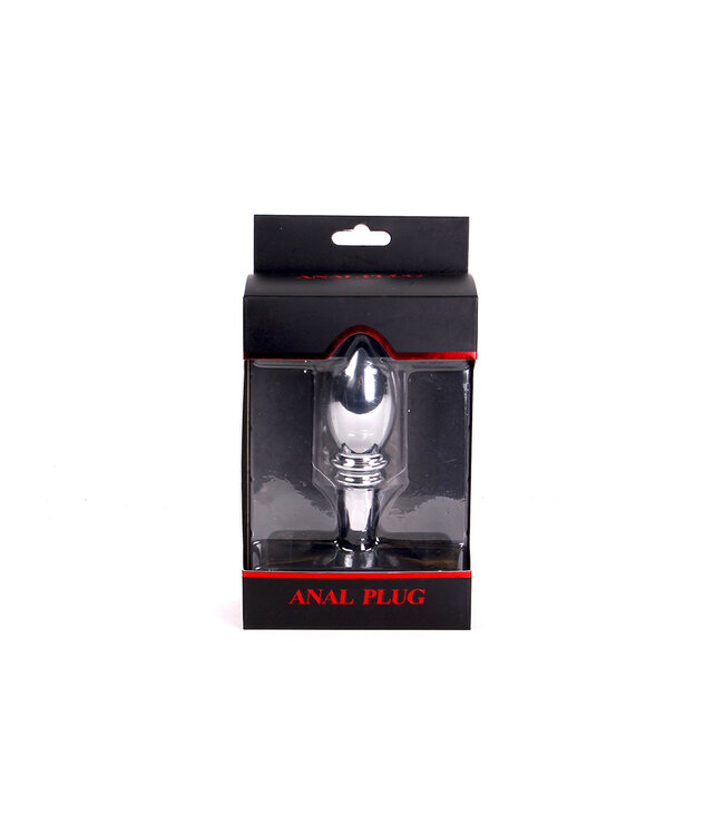 Kiotos BDSM One Ball Ribbed Anal Plug 12cm with Suction Cup for Intense Pleasure