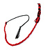 Kiotos BDSM Durable 120cm Black/Red Nylon Bullwhip for Precision & Performance