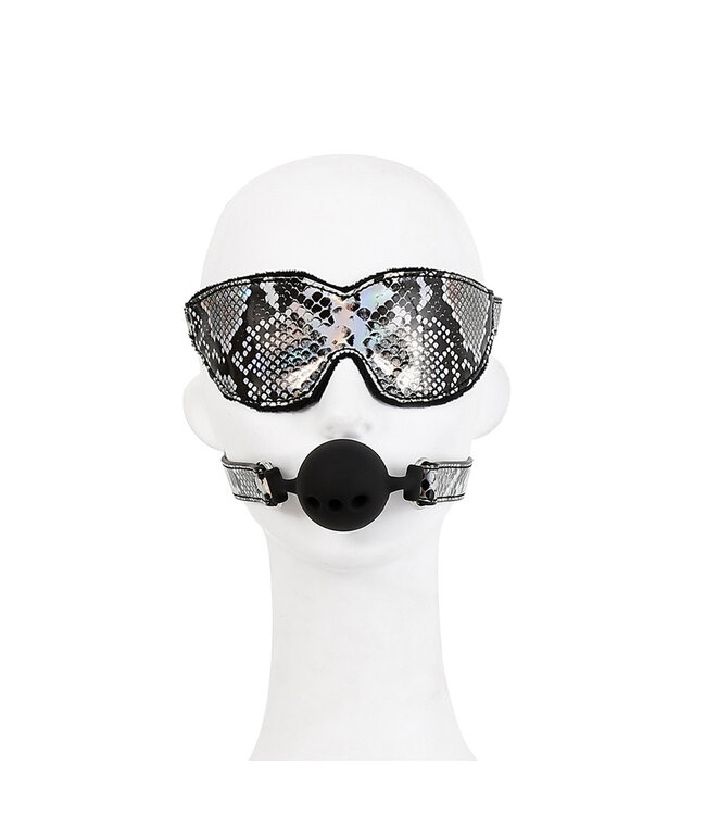 Kiotos BDSM Kiotos Reptile Neon BDSM Set – 10 Luxe Vegan Accessoires voor Kinky Avonturen