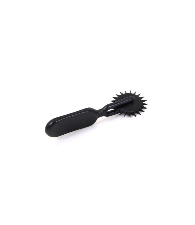 Kiotos BDSM Compact Black Plastic Mini Pinwheel for On-the-Go Sensory Fun