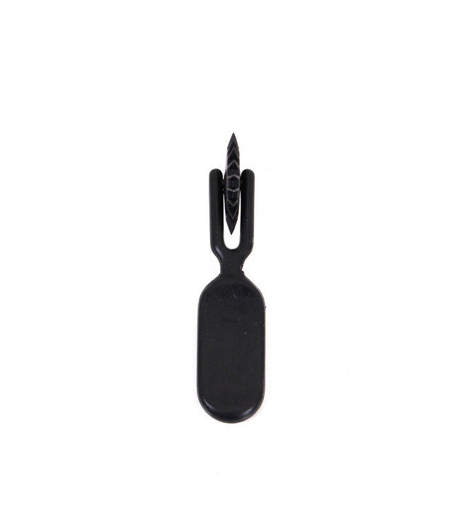 Kiotos BDSM Compact Black Plastic Mini Pinwheel for On-the-Go Sensory Fun