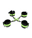 Kiotos BDSM Betoverende Glow In The Dark Cuffs Hogtie Set – Veilig Avontuur Voor Iedereen