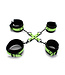 Kiotos BDSM Betoverende Glow In The Dark Cuffs Hogtie Set – Veilig Avontuur Voor Iedereen