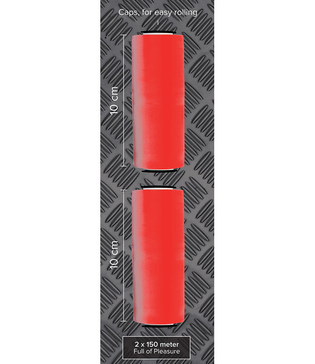 Kiotos Bizarre Kiotos Bizarre Red Bondage Wrap 2x150M - Strong, Durable & Comfortable