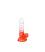 Kiotos COX Kiotos Red Transparent 15.5 cm Dildo with Suction Cup - Flexible TPE