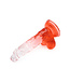 Kiotos COX Kiotos Cox Dildo 03 Rot - 17,5 cm, Saugnapf, Echt-Look, wasserdicht