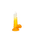 Kiotos COX Kiotos Yellow Transparent Dildo 17.5 cm with Suction Cup - Realistic Fun