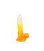 Kiotos COX Kiotos Cox Dildo 03 Geel Transparant 17,5 cm | Realistisch met Zuignap