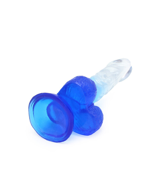 Kiotos COX Kiotos Transparent Blue 18.5 cm Dildo with Suction Cup & Harness Fit