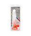 Kiotos COX Kiotos Cox Dildo 05, 18 cm, transparent rot mit starkem Saugnapf