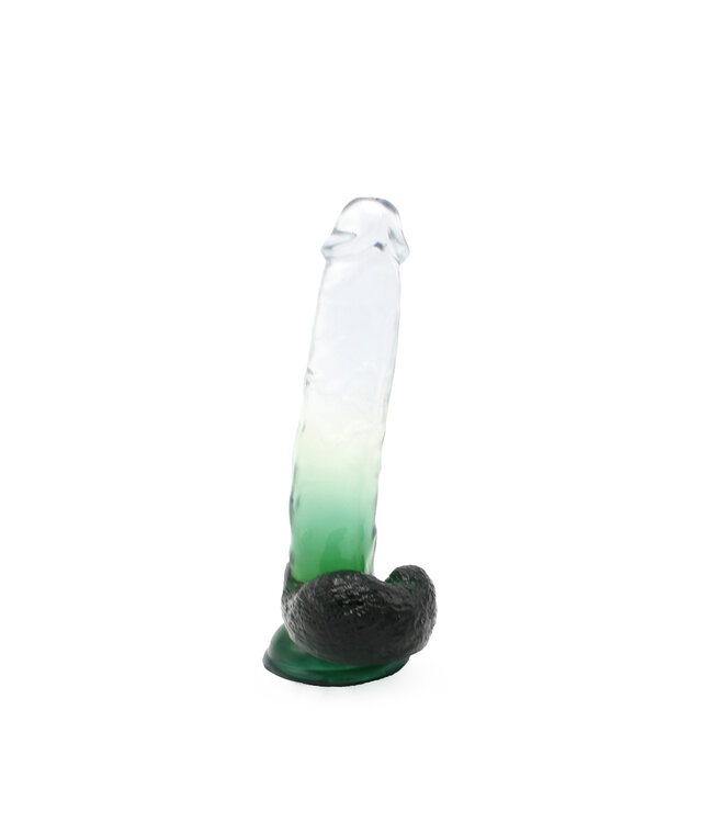 Kiotos COX Kiotos Cox Dildo 06 Grün 22,5 cm – Realistisch, Saugnapf, TPE