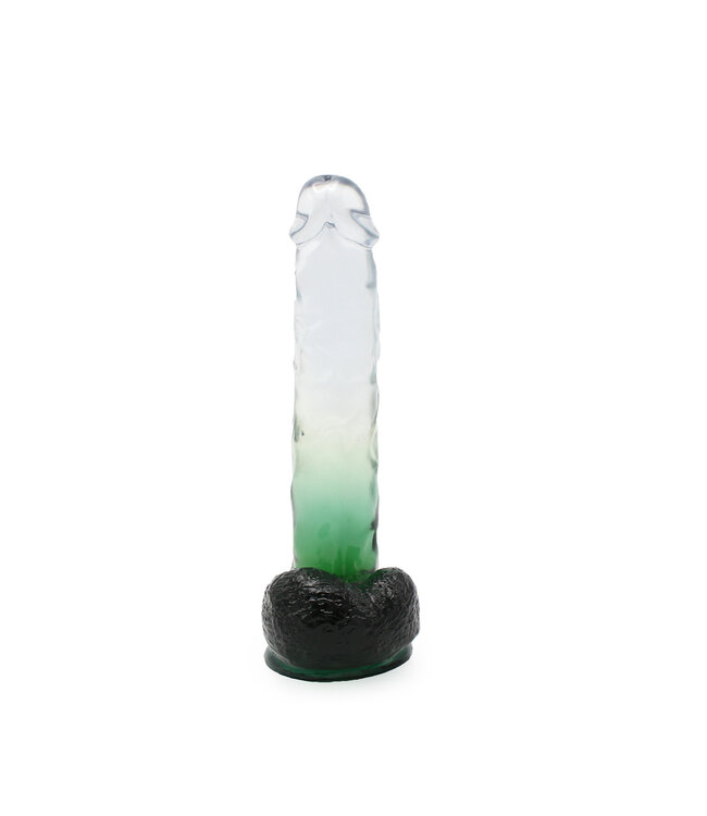 Kiotos COX Kiotos Cox Green Dildo 22.5 cm - Suction Cup, Flexible & Waterproof
