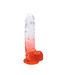 Kiotos COX Kiotos Cox Transparante Rode Dildo 25 cm - Realistisch & Veilig voor Strap-On