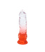 Kiotos COX Kiotos Clear-Red Realistic Dildo 25cm - Safe, Flexible & Waterproof