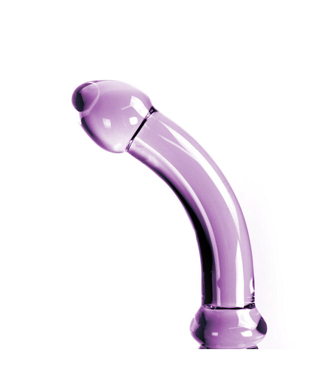 Kiotos Glass Kiotos Glasdildo Purple Curve 17,5 cm – Für warmen und kalten Genuss