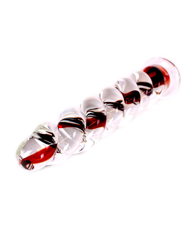 Kiotos Glass Kiotos Glasdildo The Twister 16 cm – Handgefertigt für besondere Empfindungen