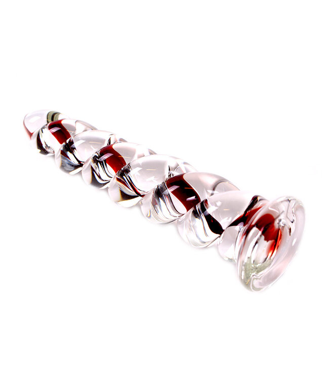 Kiotos Glass Kiotos Glasdildo The Twister 16 cm – Handgefertigt für besondere Empfindungen
