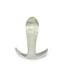 Kiotos Glass Glow-in-the-Dark Glass Anal Plug - Elegant, Ergonomic & Stimulating 9.1 cm