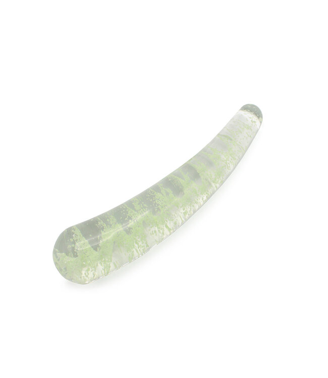 Kiotos Glass Glasdildo Curve 15 cm – Glow in the Dark von Kiotos Glass