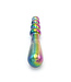 Kiotos Glass Rainbow Glass Dildo Beads - Handmade 18 cm for Intense Sensations
