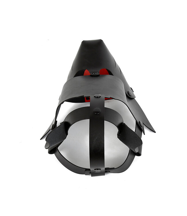 Kiotos Leather Verleidelijke BDSM Puppymasker in Comfortabel PU-leer | Speelse Stijl