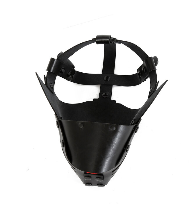Kiotos Leather Seductive PU Leather BDSM Puppy Mask for Intimate Role Play