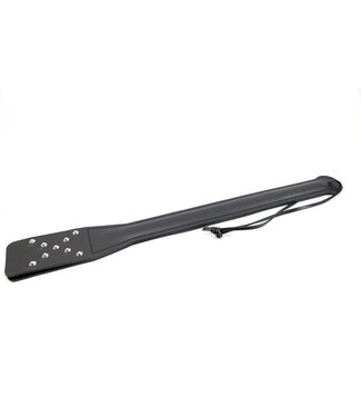 Kiotos Leather Luxe Dubbele Leren Paddle 45 cm met Stijlvolle Studs - Kiotos