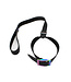 Kiotos Leather Adjustable Leather Collar & Rainbow Belt Set – Stylish & Durable